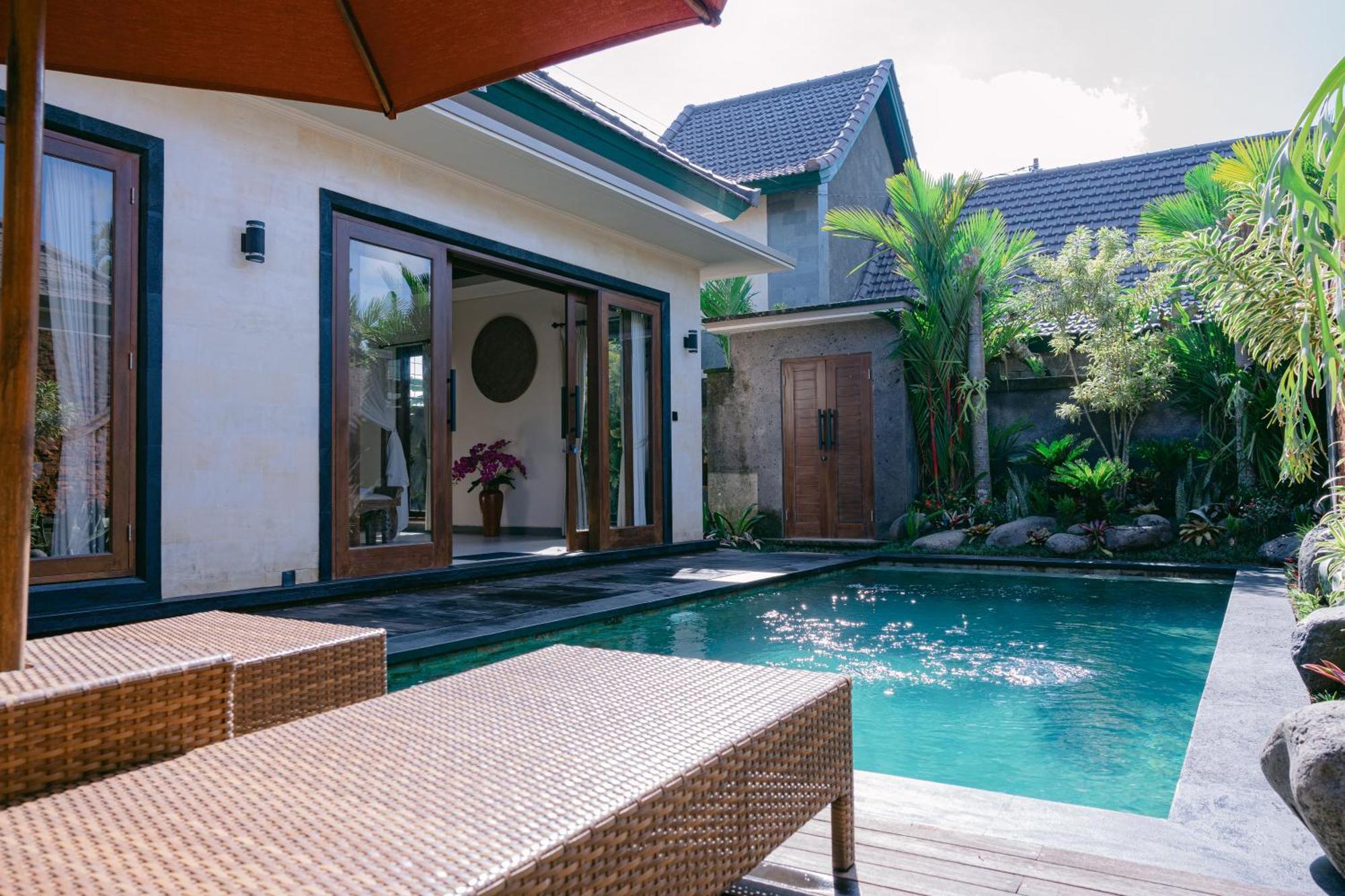 2 Seasons Villa Sun - Luxury With Private Pool ウブド エクステリア 写真