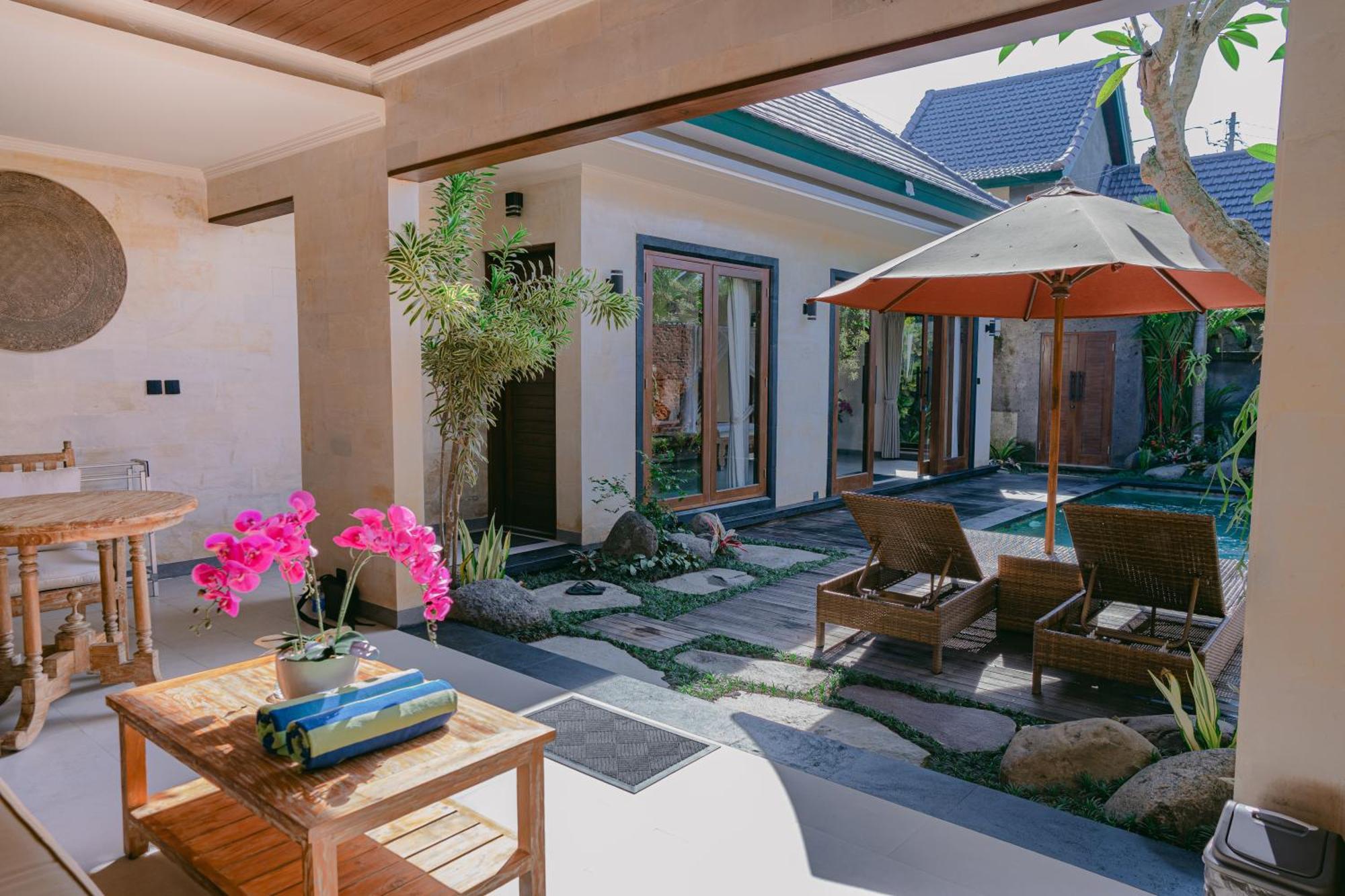 2 Seasons Villa Sun - Luxury With Private Pool ウブド エクステリア 写真
