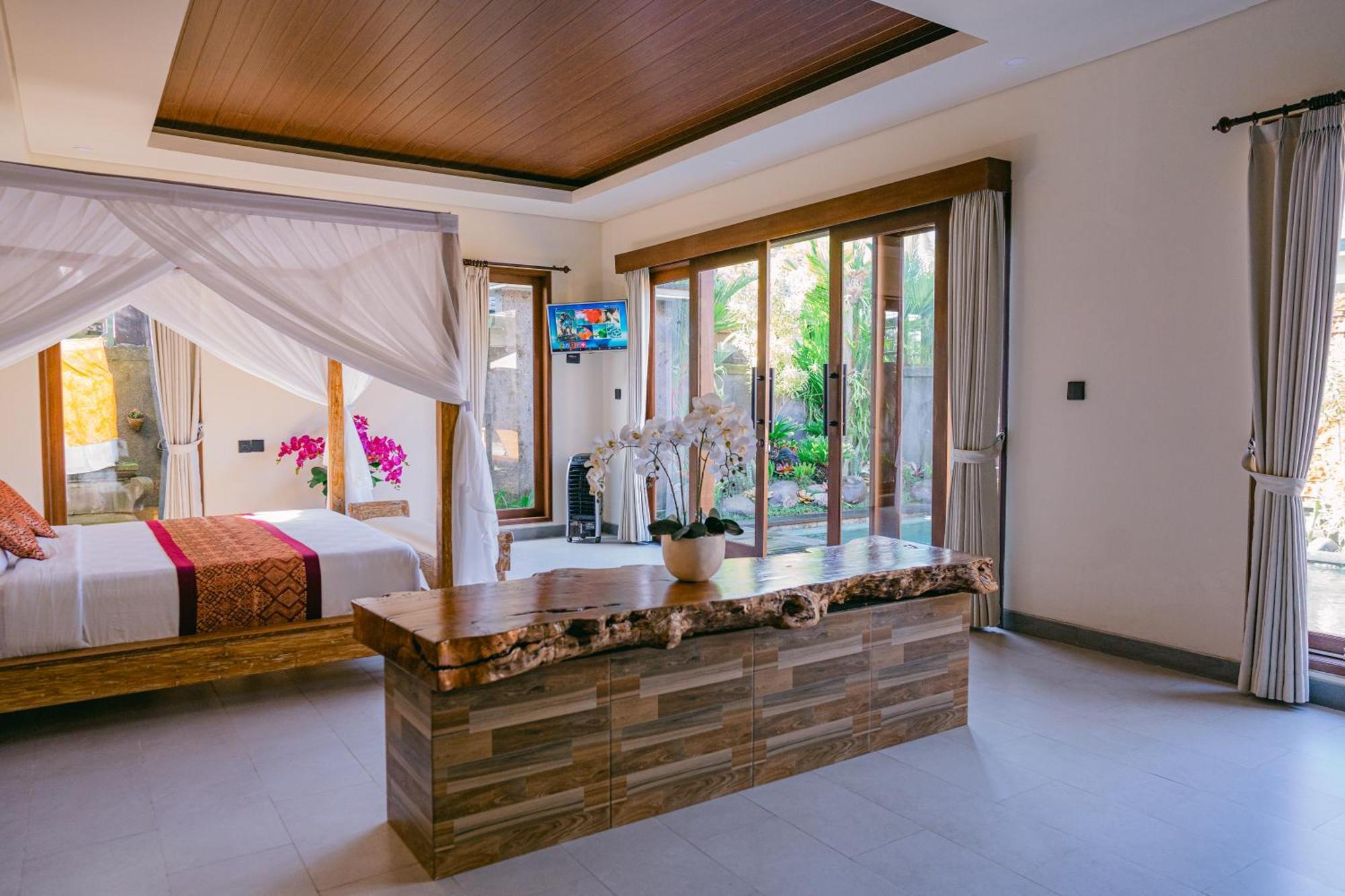 2 Seasons Villa Sun - Luxury With Private Pool ウブド エクステリア 写真