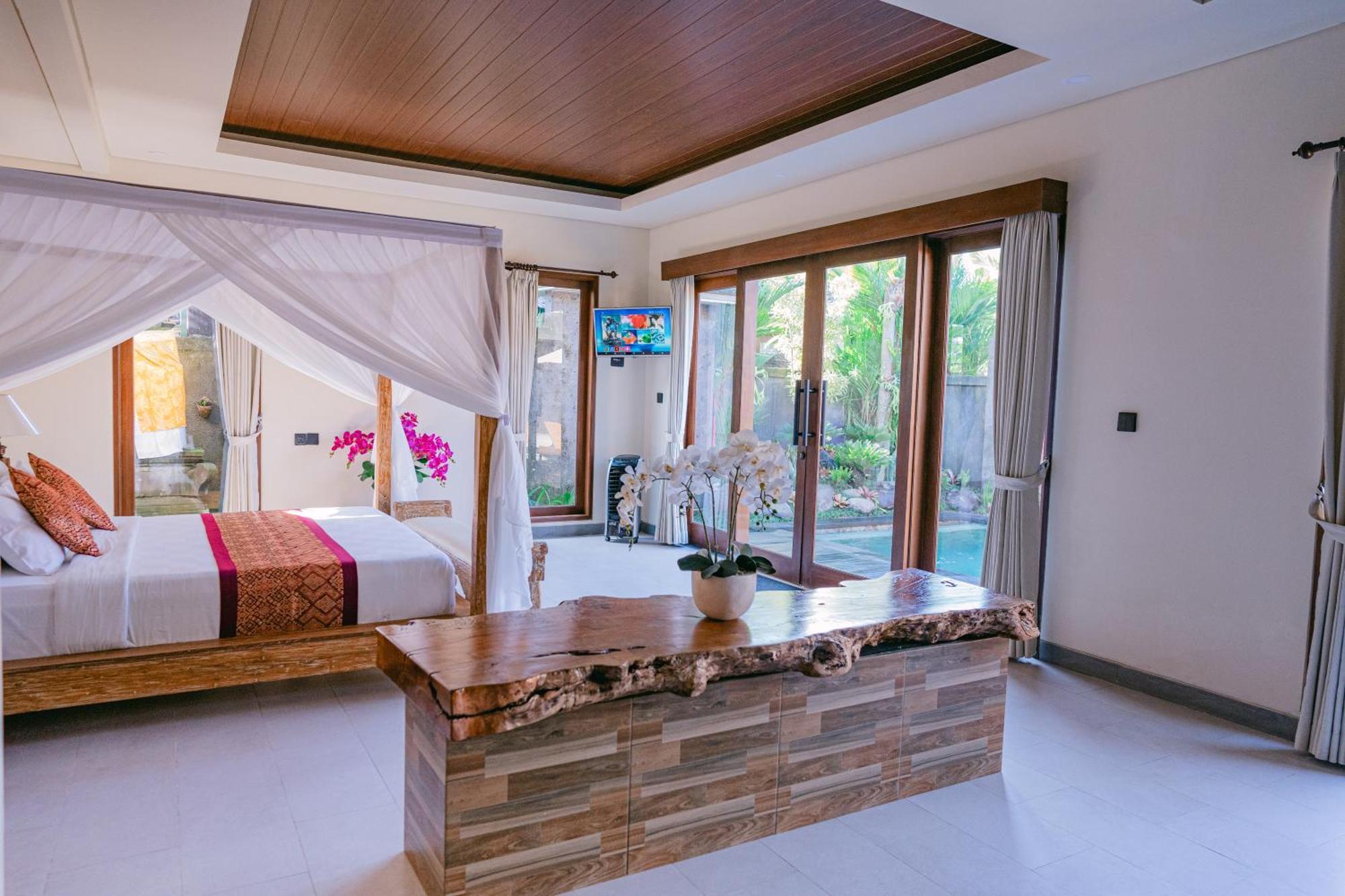 2 Seasons Villa Sun - Luxury With Private Pool ウブド エクステリア 写真