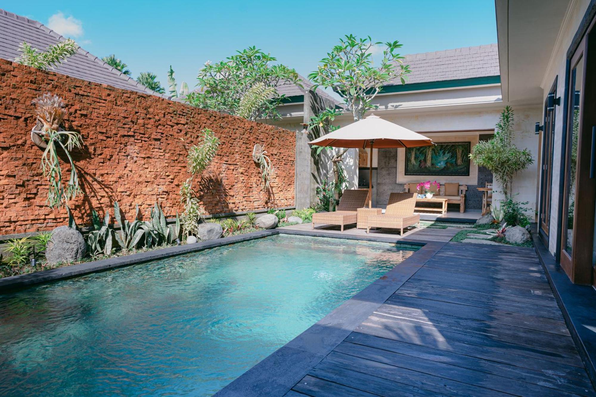 2 Seasons Villa Sun - Luxury With Private Pool ウブド エクステリア 写真