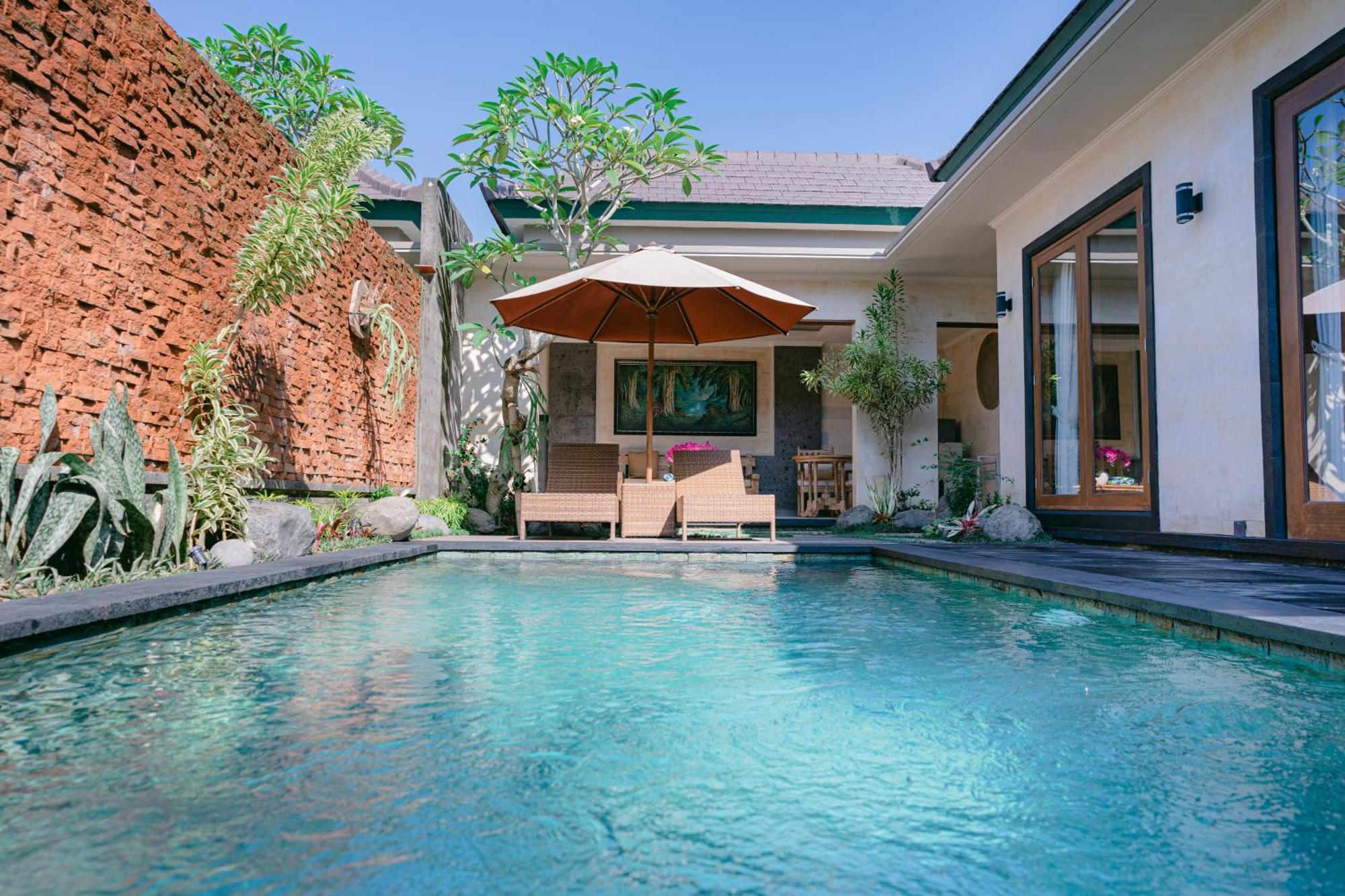 2 Seasons Villa Sun - Luxury With Private Pool ウブド エクステリア 写真