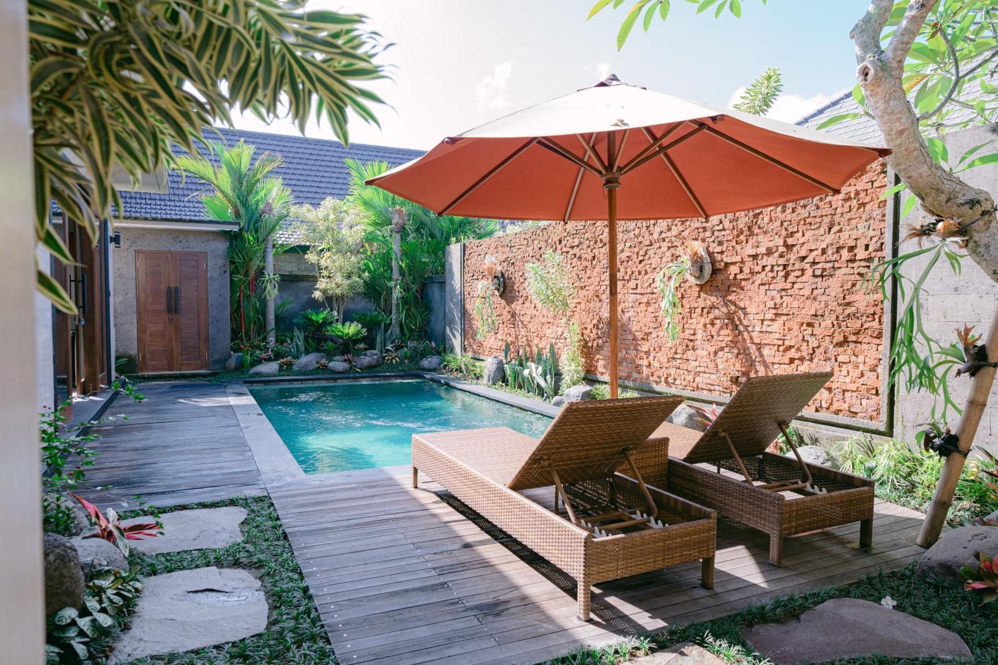 2 Seasons Villa Sun - Luxury With Private Pool ウブド エクステリア 写真
