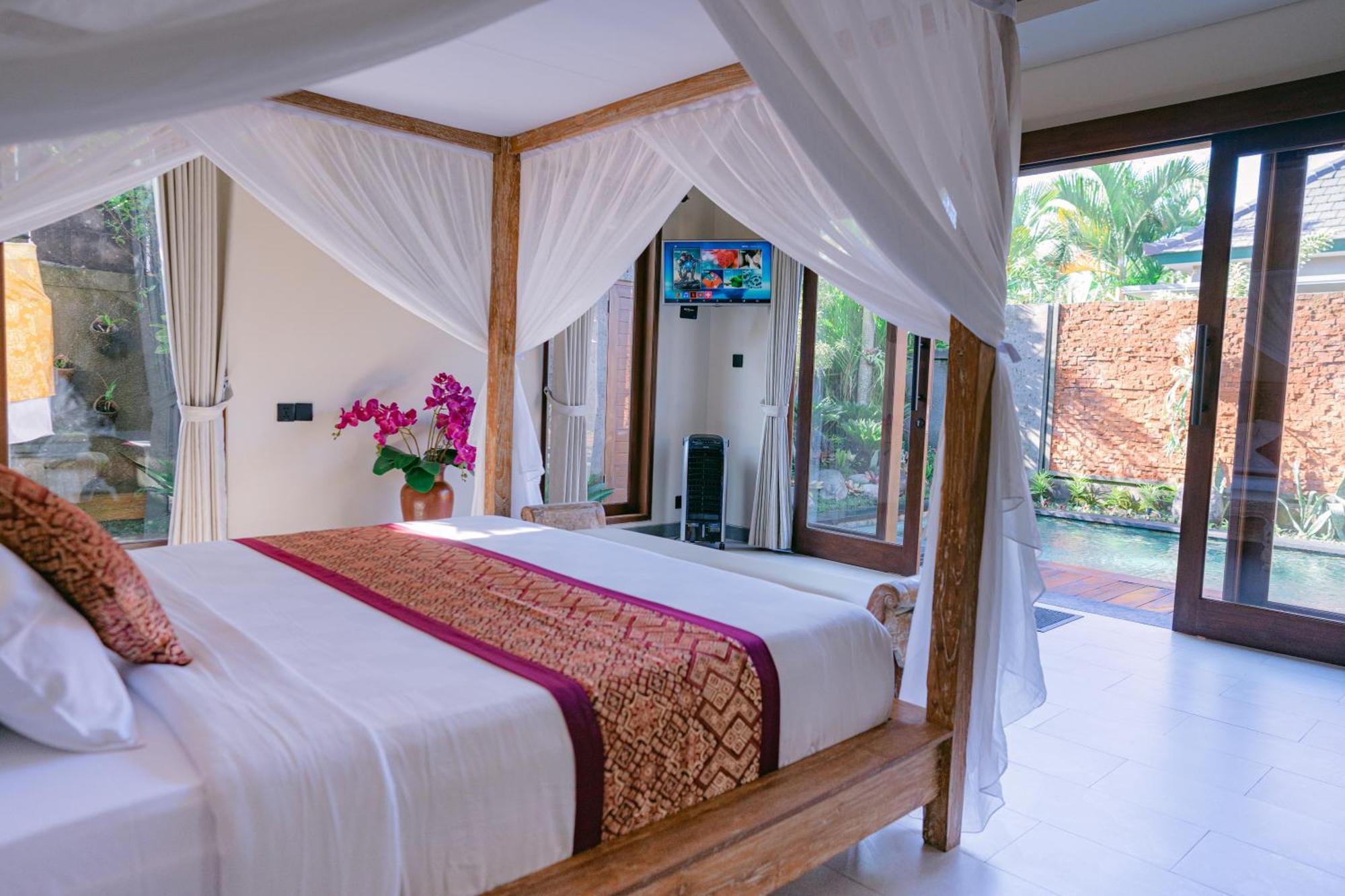 2 Seasons Villa Sun - Luxury With Private Pool ウブド エクステリア 写真