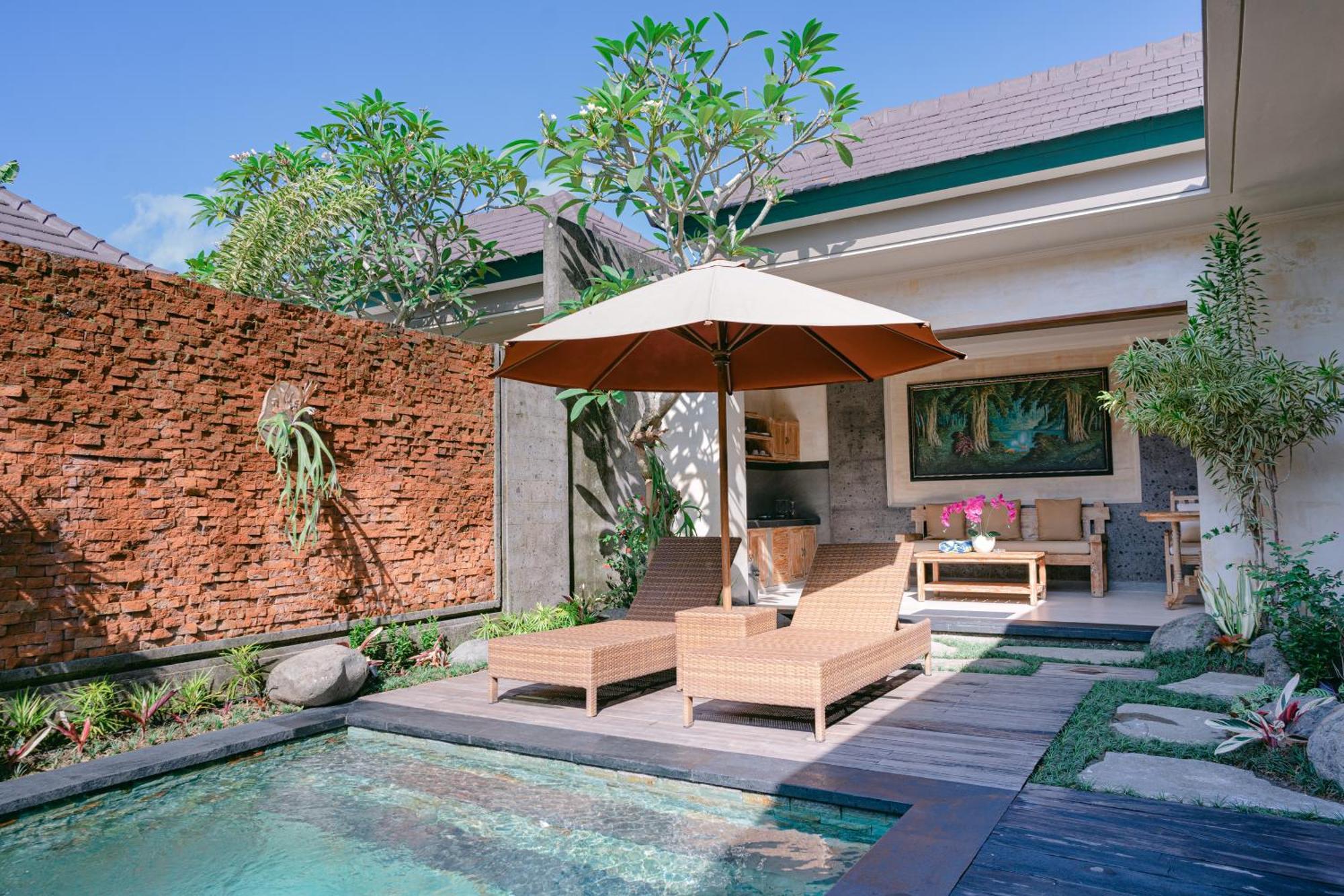 2 Seasons Villa Sun - Luxury With Private Pool ウブド エクステリア 写真